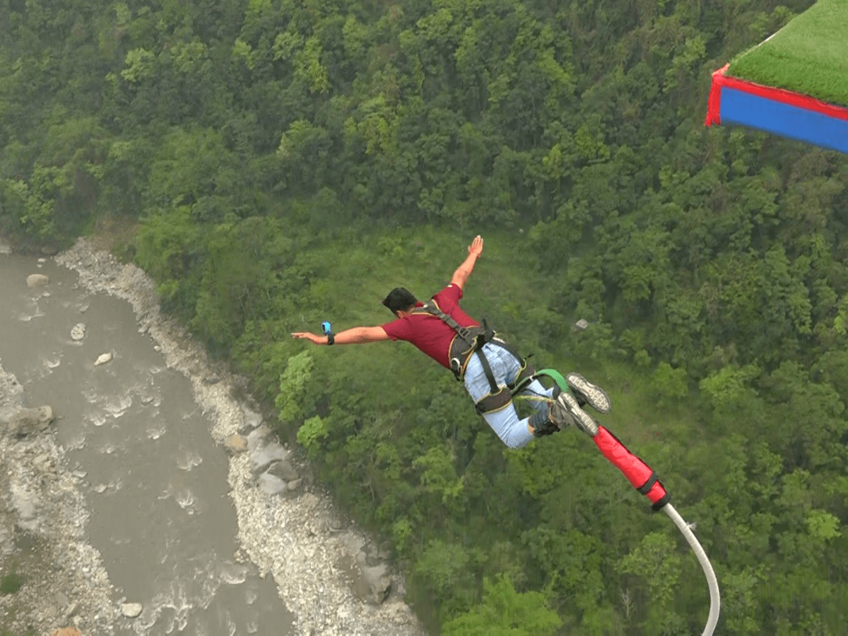 Bungy Jumping in Kushma